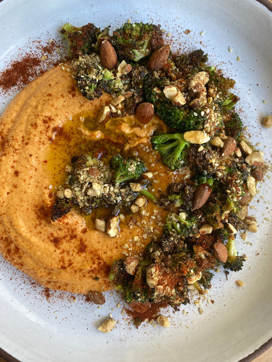 Habanero Romesco Dukkah Hummus